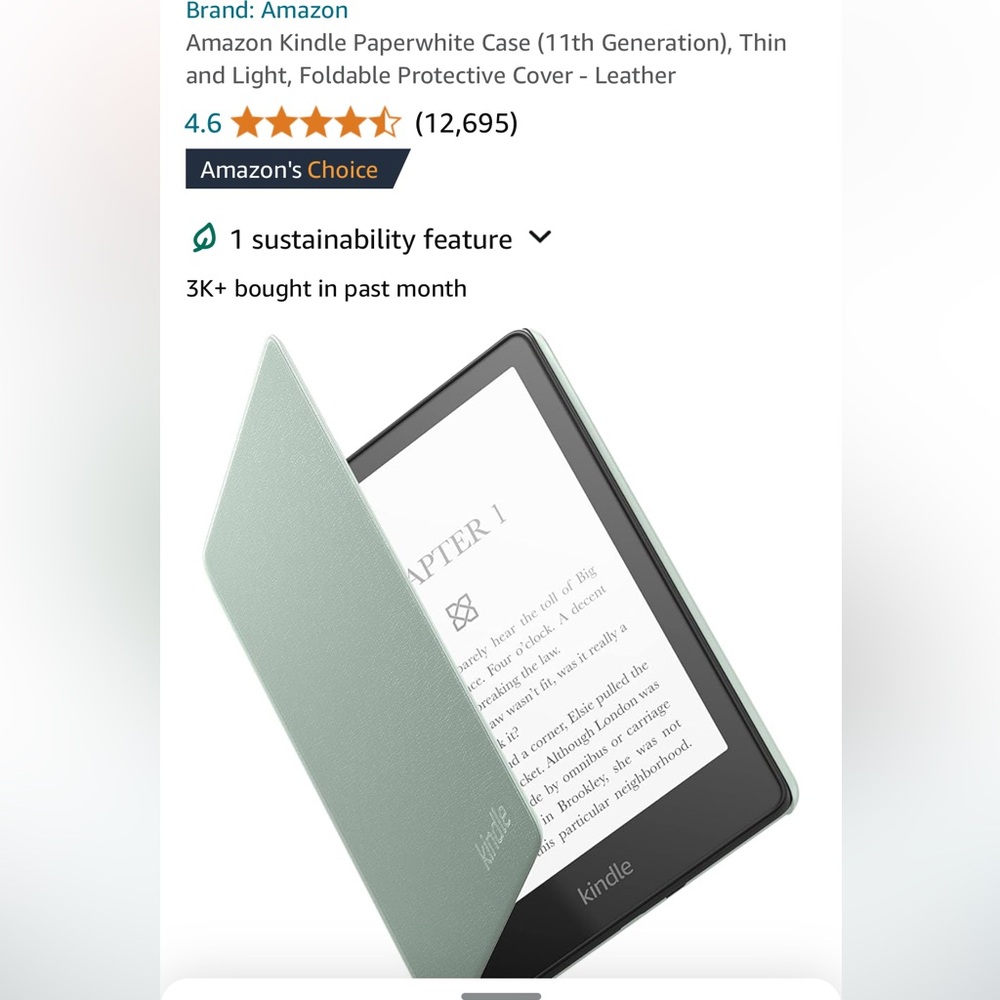 Kindle paperwhite case